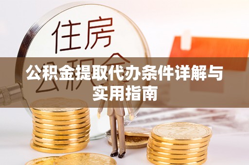 分宜公积金提取代办条件详解与实用指南