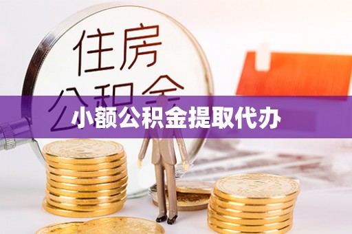 分宜小额公积金提取代办