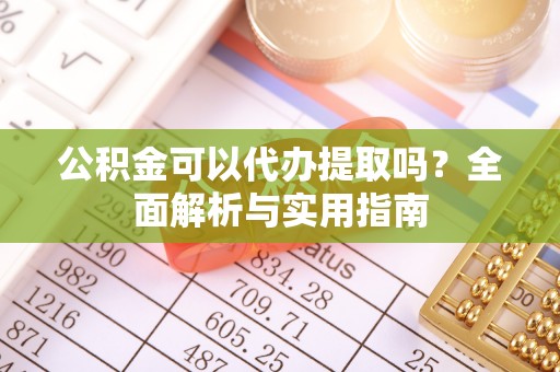 分宜公积金可以代办提取吗？全面解析与实用指南