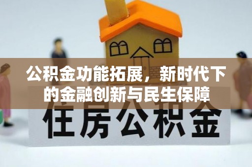 分宜公积金功能拓展，新时代下的金融创新与民生保障