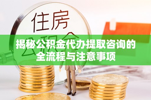 分宜揭秘公积金代办提取咨询的全流程与注意事项
