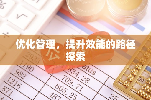分宜优化管理，提升效能的路径探索