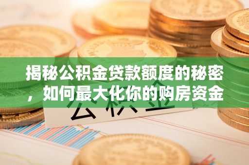 分宜揭秘公积金贷款额度的秘密，如何最大化你的购房资金