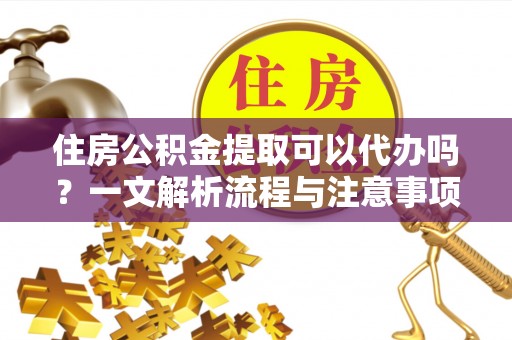 分宜住房公积金提取可以代办吗？一文解析流程与注意事项