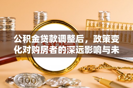 分宜公积金贷款调整后，政策变化对购房者的深远影响与未来趋势分析