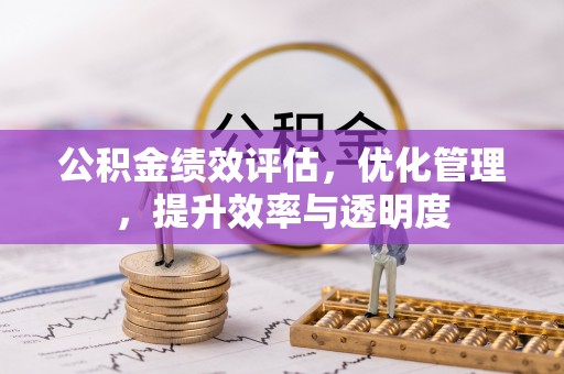 分宜公积金绩效评估，优化管理，提升效率与透明度