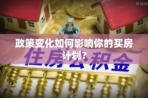 分宜政策变化如何影响你的买房计划？