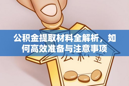 分宜公积金提取材料全解析，如何高效准备与注意事项