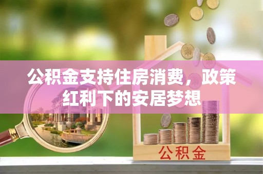 分宜公积金支持住房消费，政策红利下的安居梦想