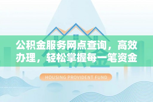 分宜公积金服务网点查询，高效办理，轻松掌握每一笔资金动态