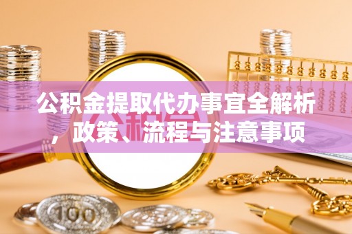 分宜公积金提取代办事宜全解析，政策、流程与注意事项