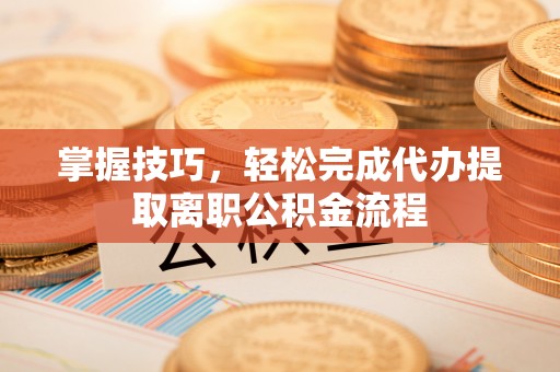 分宜掌握技巧，轻松完成代办提取离职公积金流程