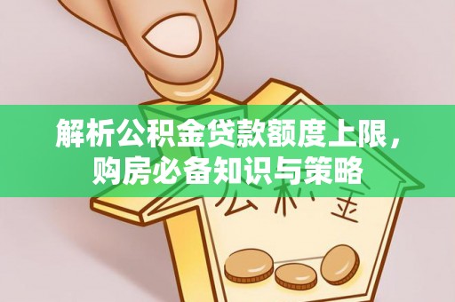 分宜解析公积金贷款额度上限，购房必备知识与策略