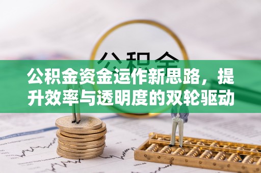 分宜公积金资金运作新思路，提升效率与透明度的双轮驱动