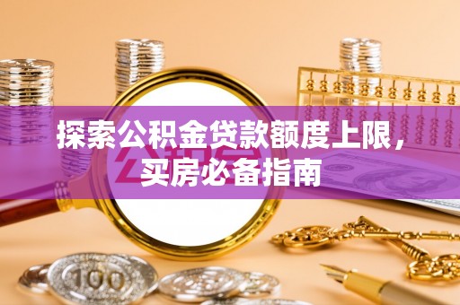 分宜探索公积金贷款额度上限，买房必备指南