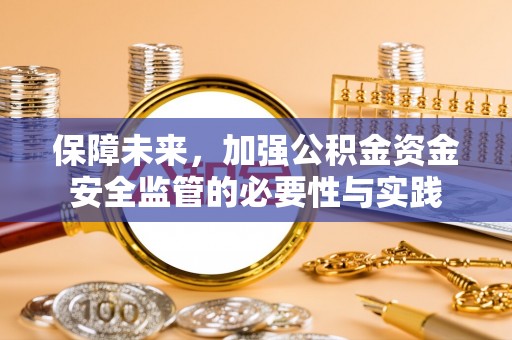 分宜保障未来，加强公积金资金安全监管的必要性与实践