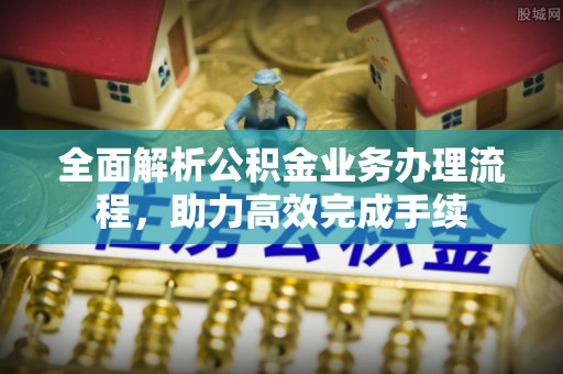 分宜全面解析公积金业务办理流程，助力高效完成手续