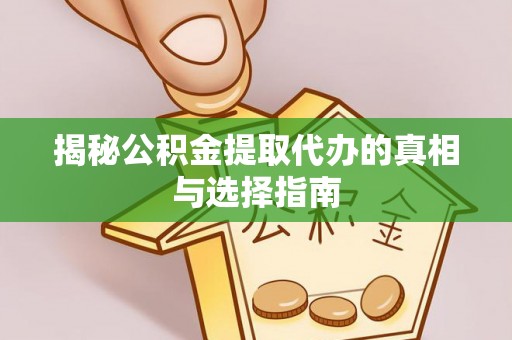分宜揭秘公积金提取代办的真相与选择指南