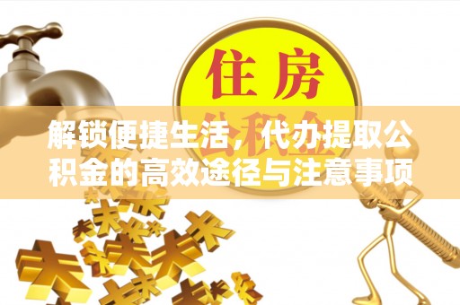 分宜解锁便捷生活，代办提取公积金的高效途径与注意事项