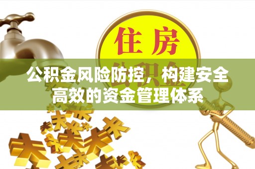 分宜公积金风险防控，构建安全高效的资金管理体系