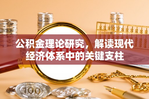 分宜公积金理论研究，解读现代经济体系中的关键支柱