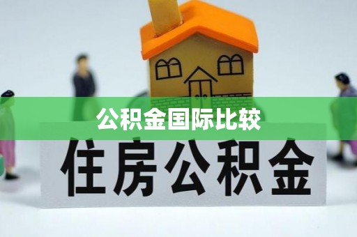 分宜公积金国际比较