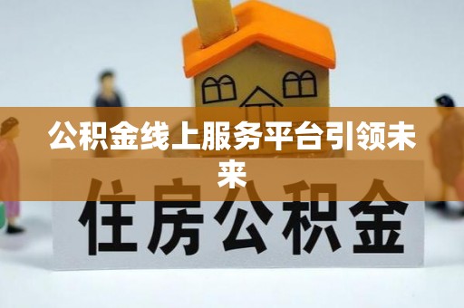 分宜公积金线上服务平台引领未来