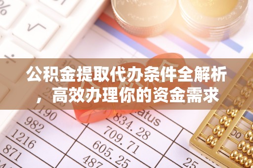 分宜公积金提取代办条件全解析，高效办理你的资金需求