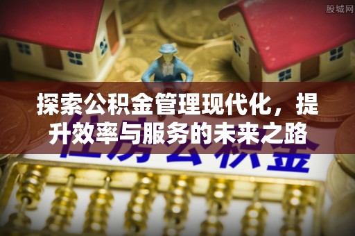 分宜探索公积金管理现代化，提升效率与服务的未来之路