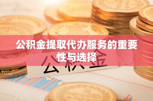 分宜公积金提取代办服务的重要性与选择