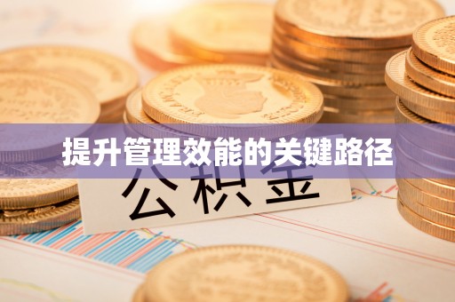 分宜提升管理效能的关键路径