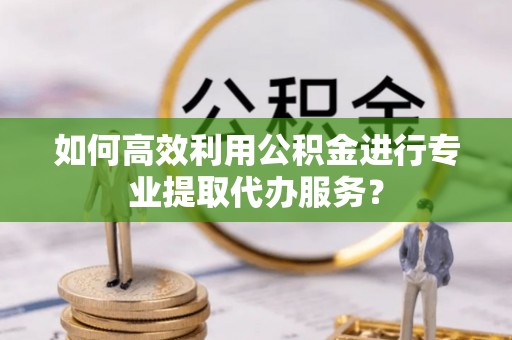 分宜如何高效利用公积金进行专业提取代办服务？